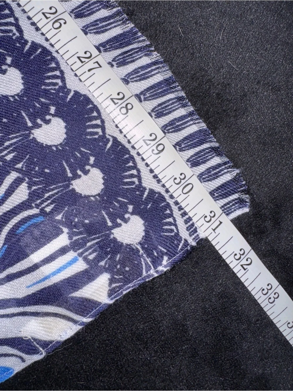Lilly Pulitzer Blue & White Resort Scarf